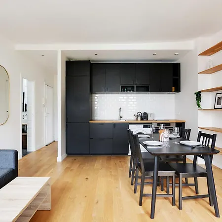 Charming Appt - 1bd-2p - Near Canal Saint Martin