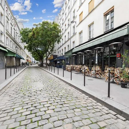 Charming Appt - 1bd-2p - Near Canal Saint Martin Apartament *