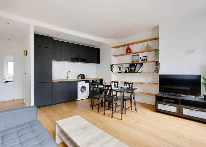 Apartamento Charming Appt - 1bd-2p - Near Canal Saint Martin